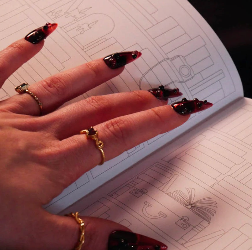 Reading Journal Serpents & Swords By The Quirky Cup Collective