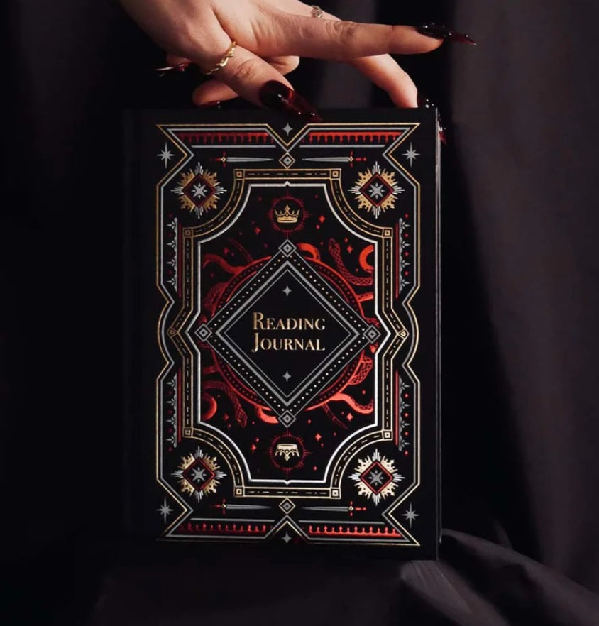 Reading Journal Serpents & Swords By The Quirky Cup Collective