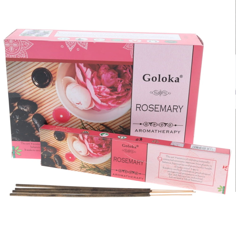 Goloka Natural Rosemary Incense Sticks