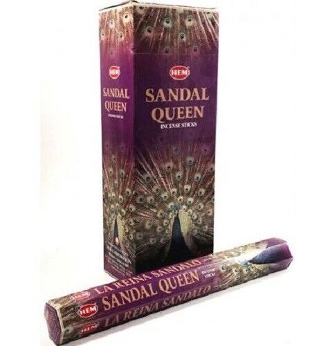Sandal Queen 120 Incense Sticks HEM