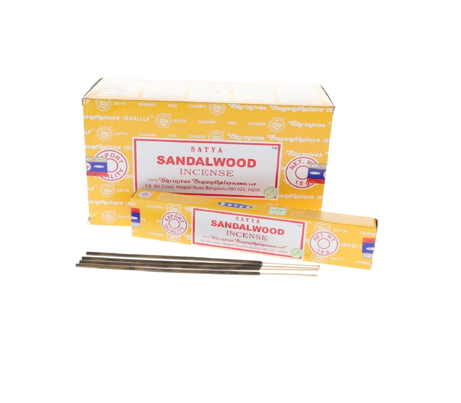 Satya Sandalwood Incense Sticks