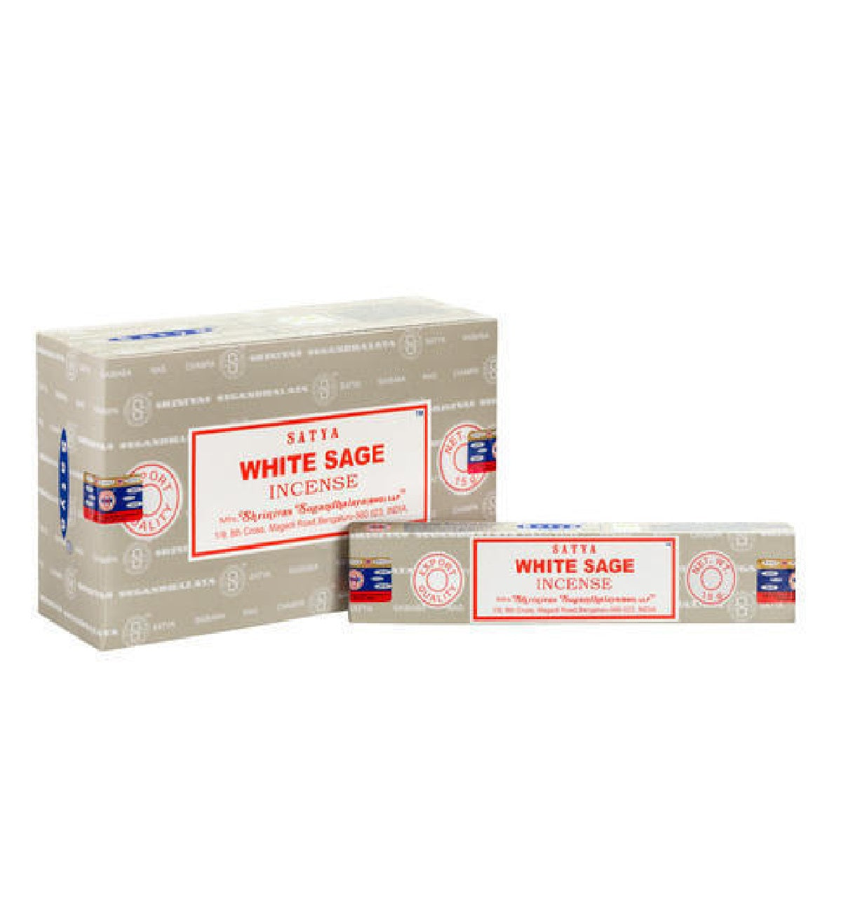 White Sage Satya Incense Sticks