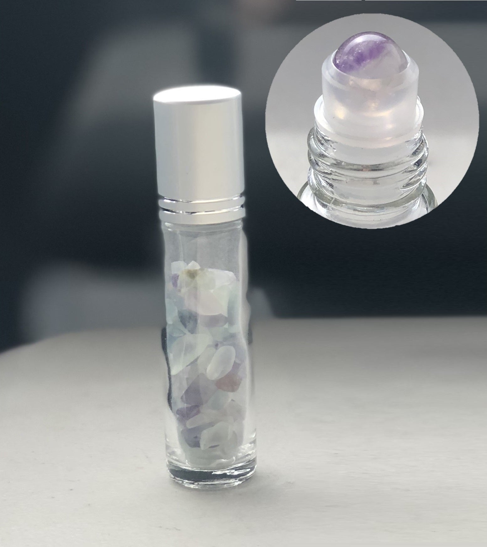 Fluorite Essential Oil Roll On Roller Bottles