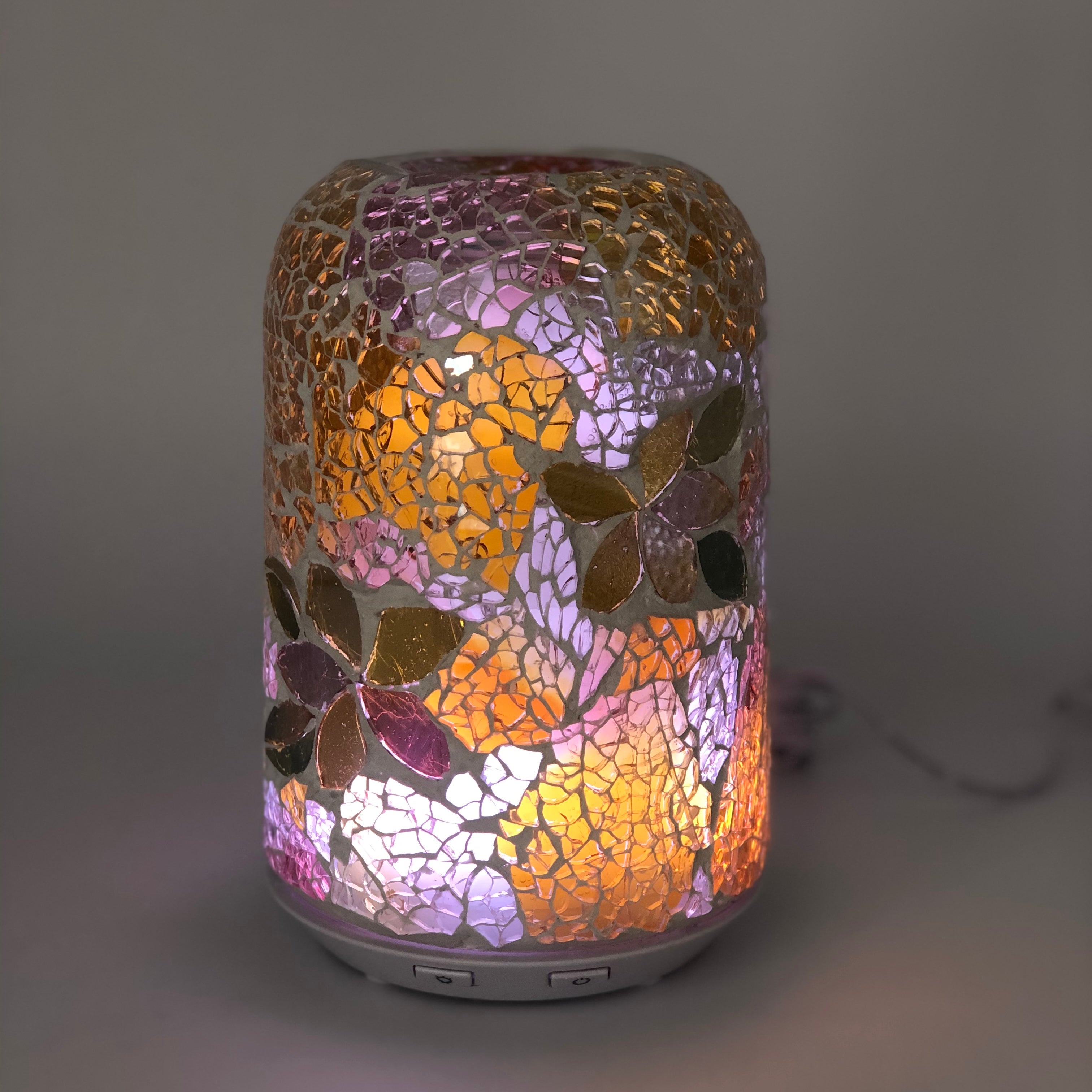 Frangipani Glass Mosaic Diffuser Small