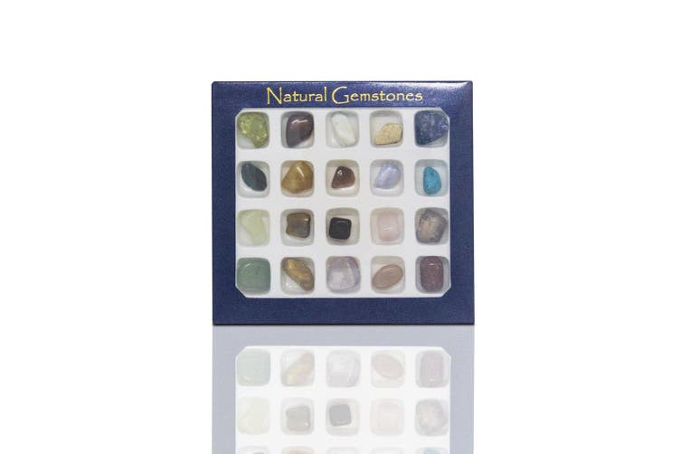 Mixed Natural Gemstones 25 Stones