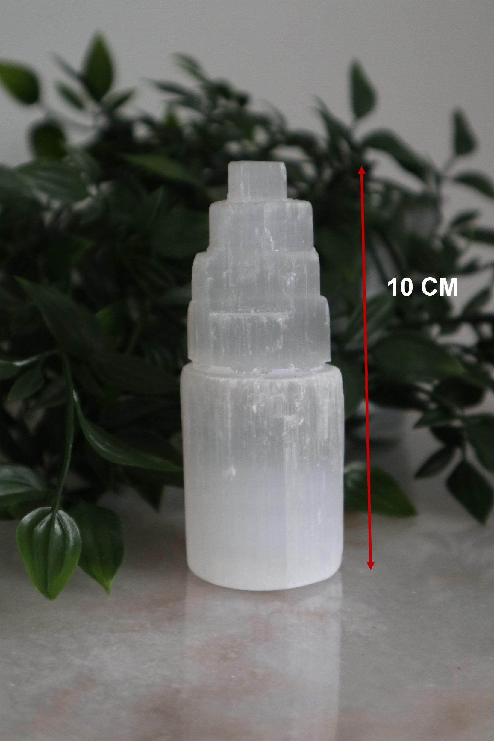 Large Selenite Skyscraper Tower 3 Pieces
