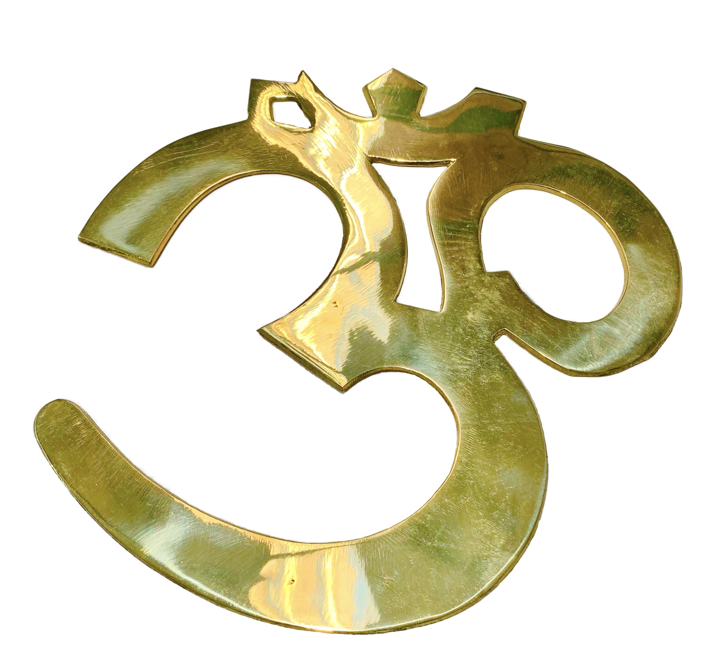 Om Symbol Brass Wall Art Door Hanging