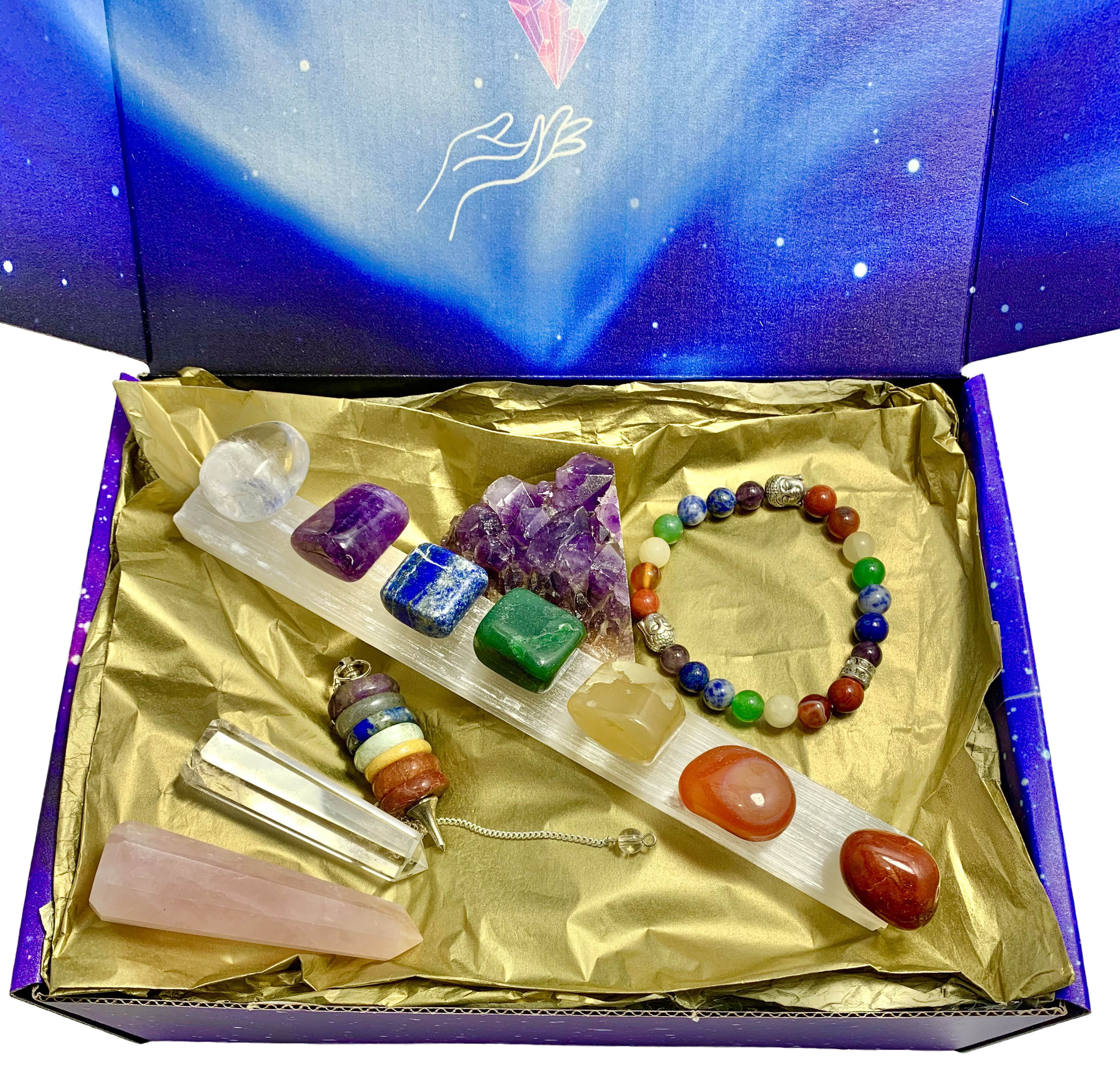 The Balance Box Crystal Gift Set