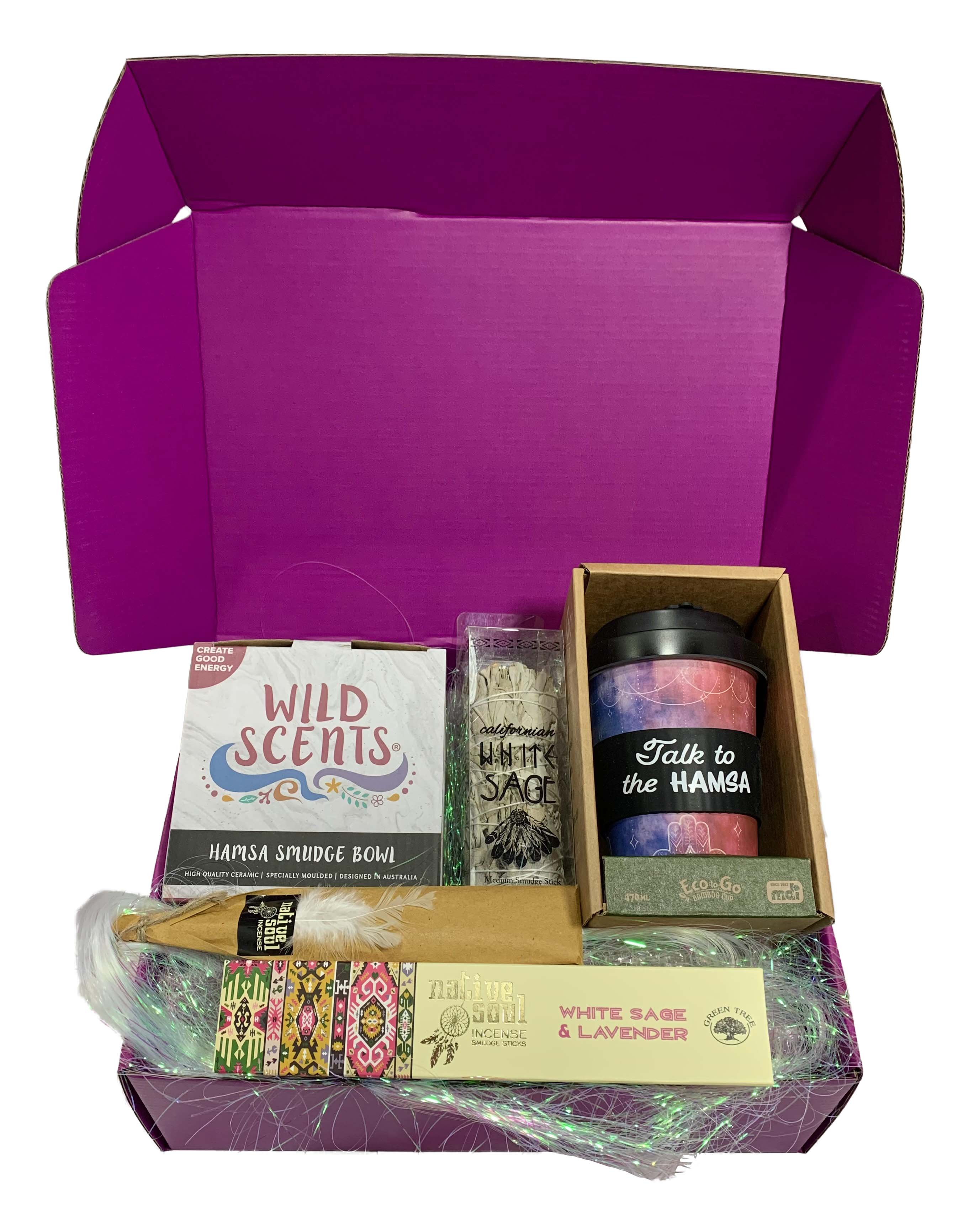 Hamsa Hand Hamper Gift Set