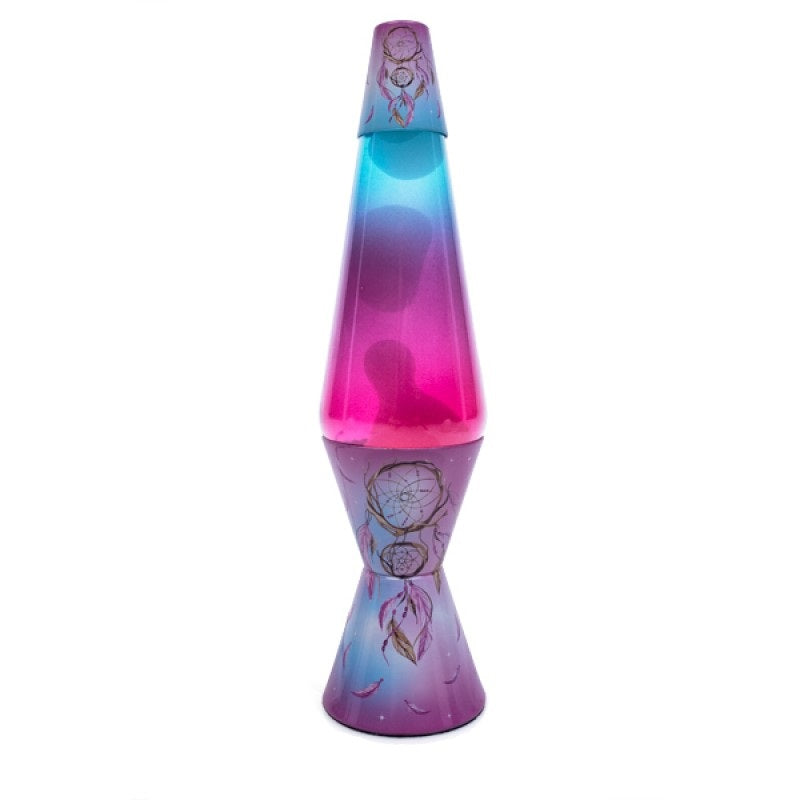 Dreamcatcher Diamond Glitter Lamp - Lava Volcano Lamp