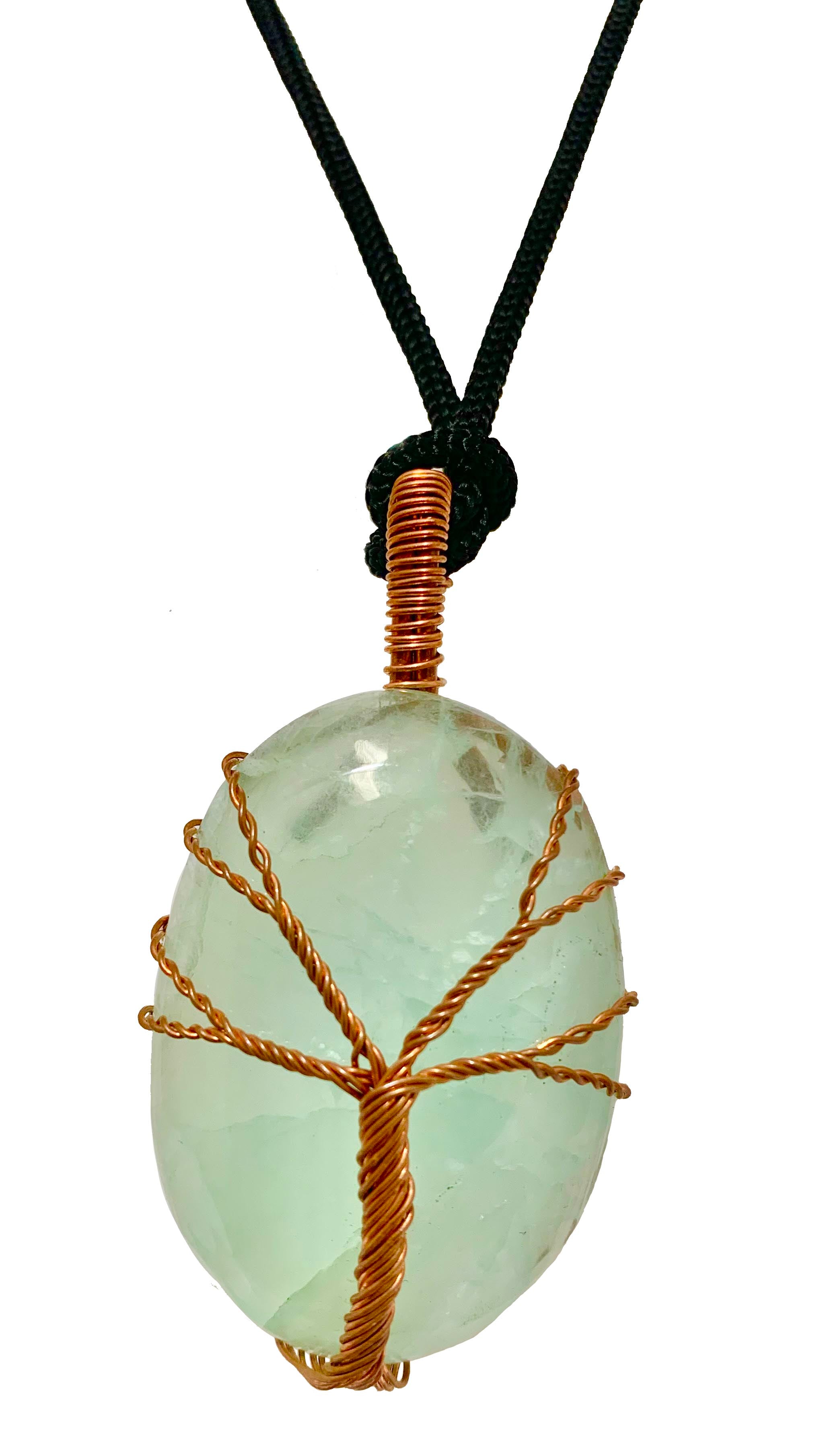 Wisdom Tree Amazonite Crystal Pendant