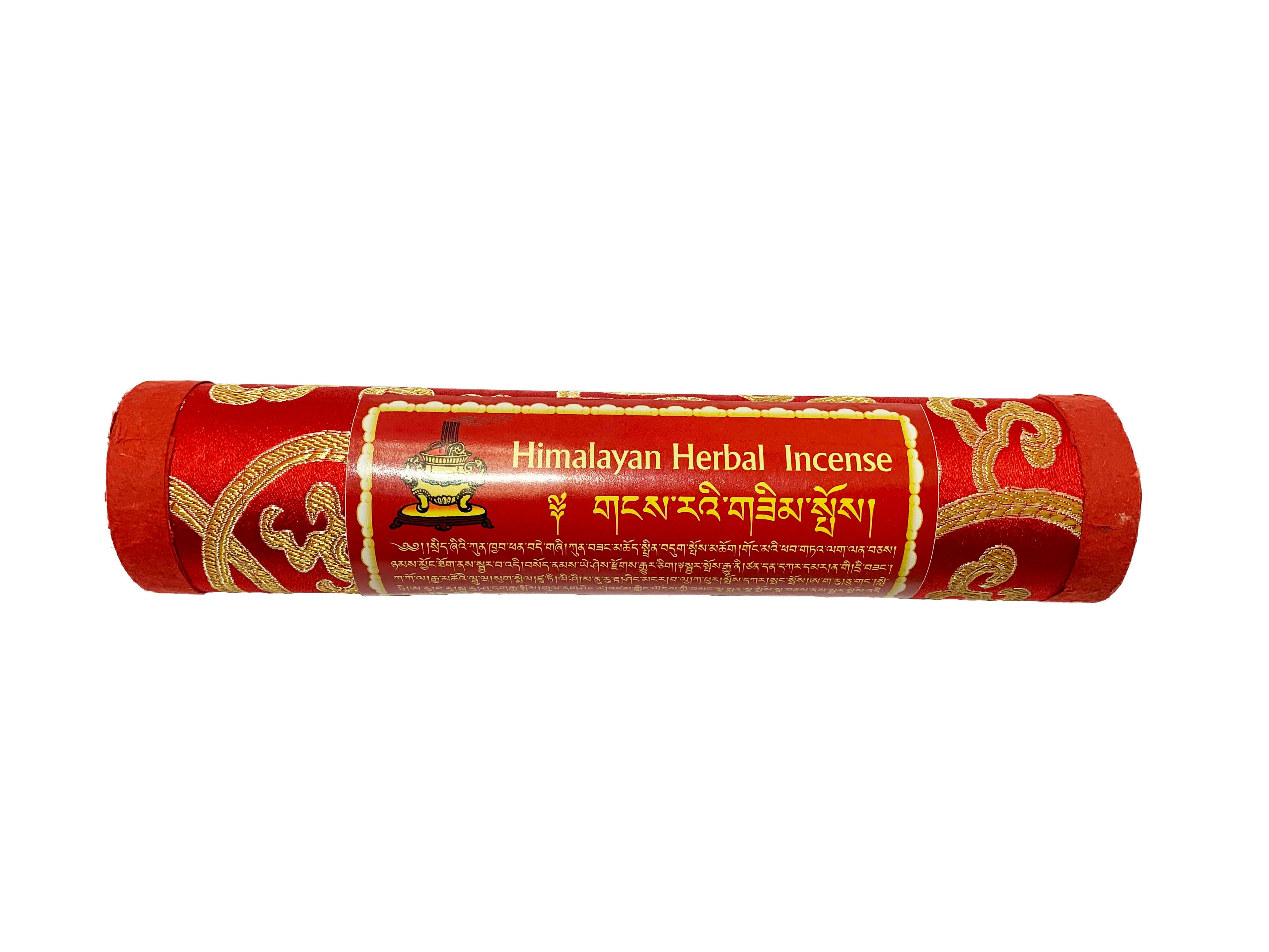 Himalayan Herbal Incense - Druk Sticks Red - 2 Pack