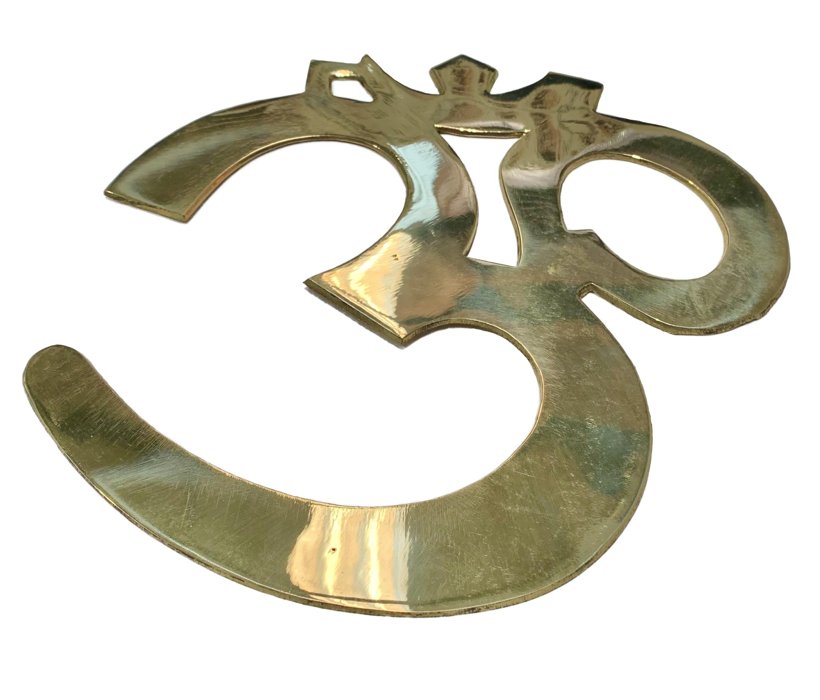 Om Symbol Brass Wall Art Door Hanging