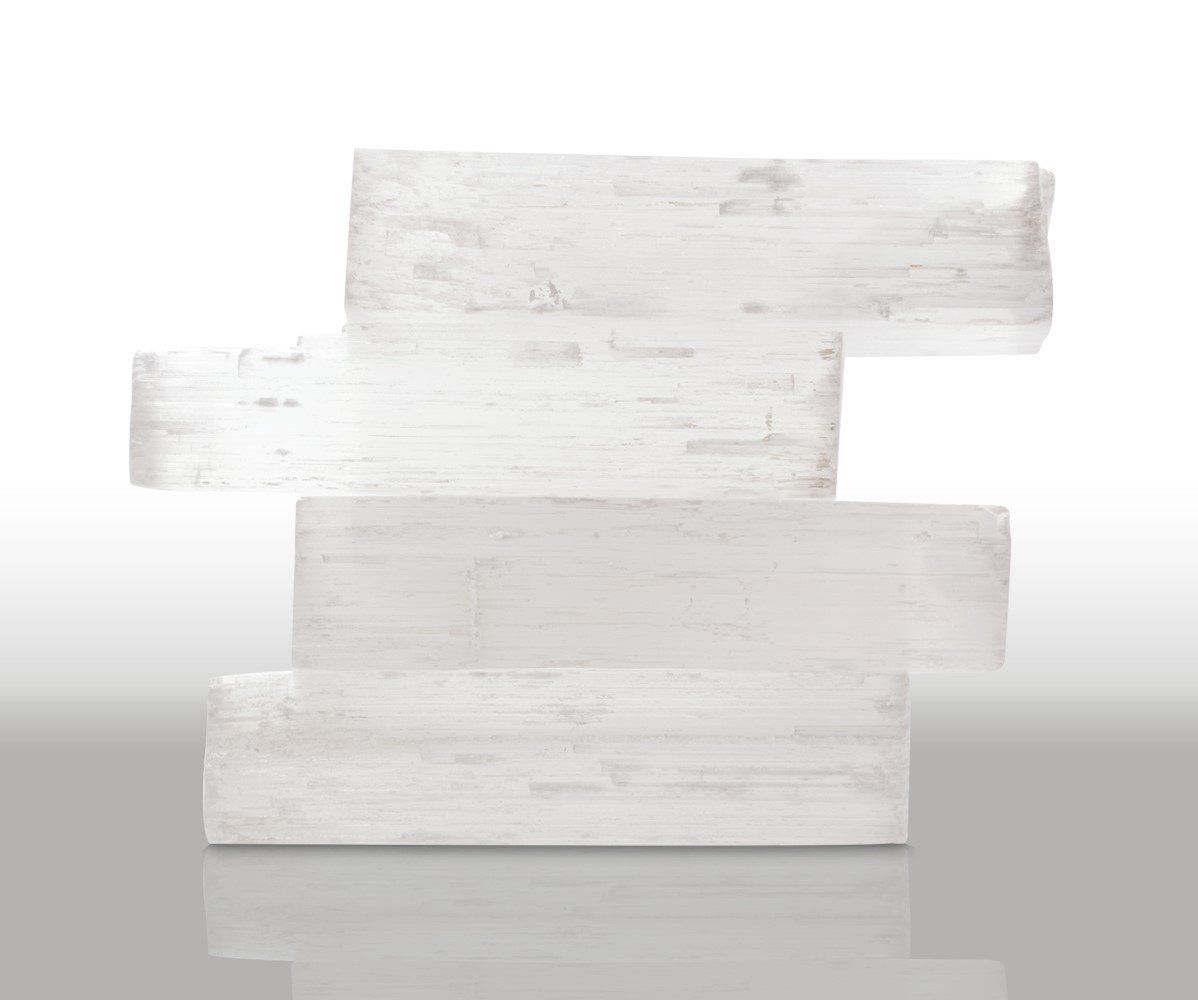 Selenite Crystal Beam Wand Pieces Rough Stick Natural Raw Healing Mineral