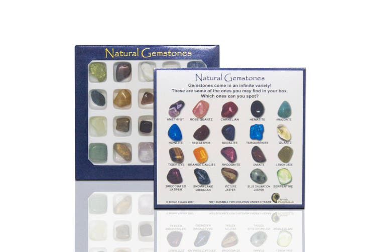 Mixed Natural Gemstones 25 Stones