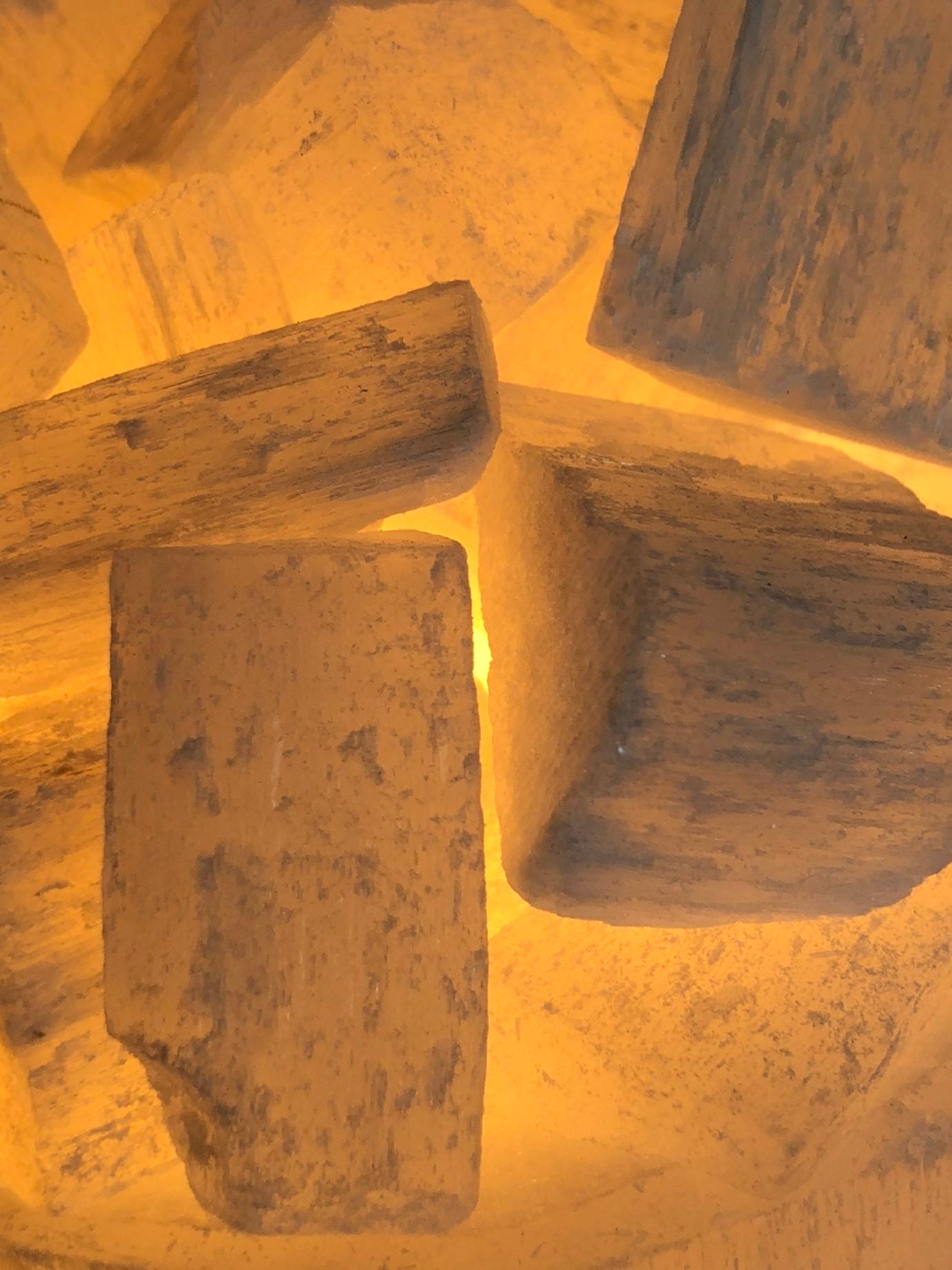 Selenite Firebowl Lamp Chunks Rocks Natural Raw Crystal