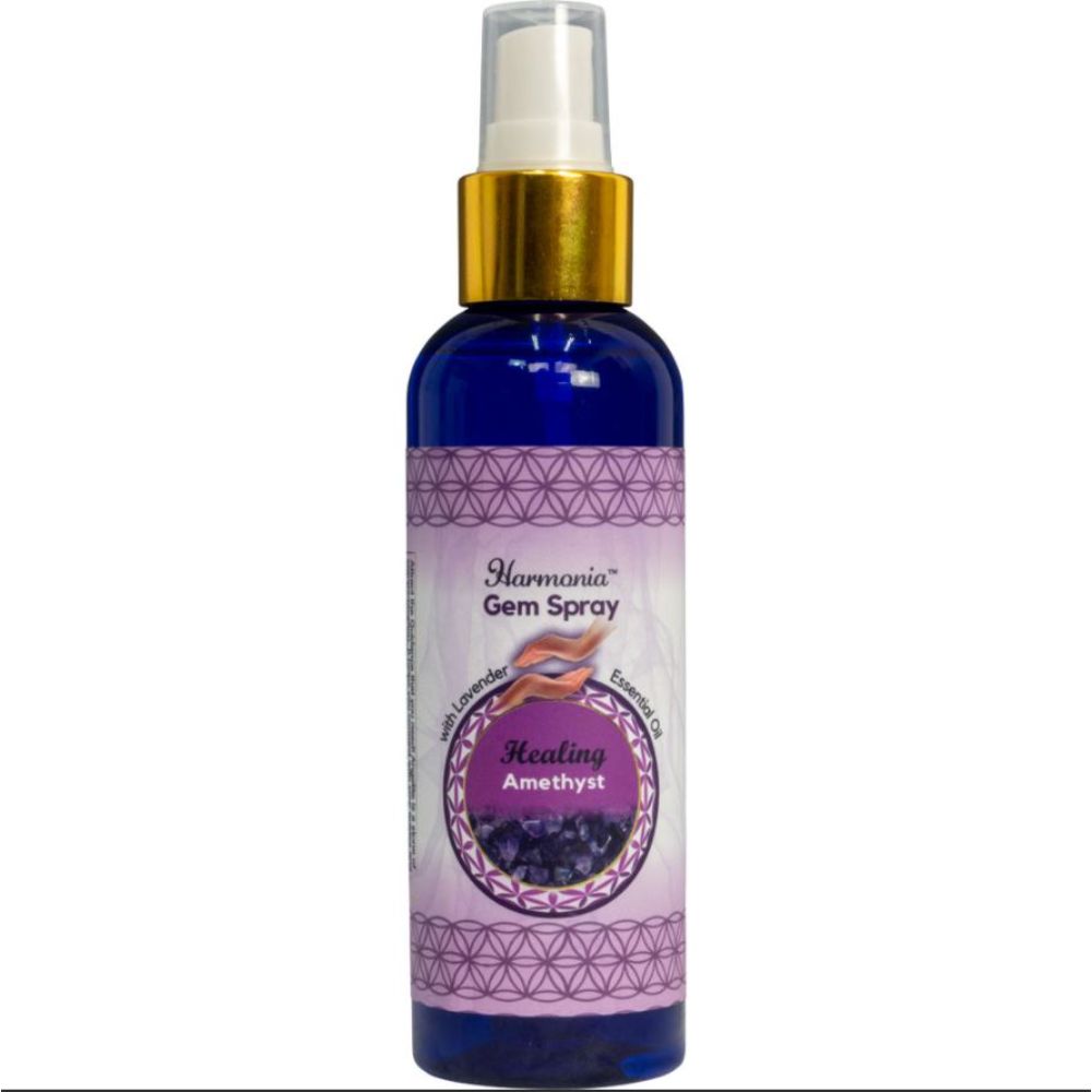 Harmonia Gem Spray Healing Amethyst Lavender Essential Oil