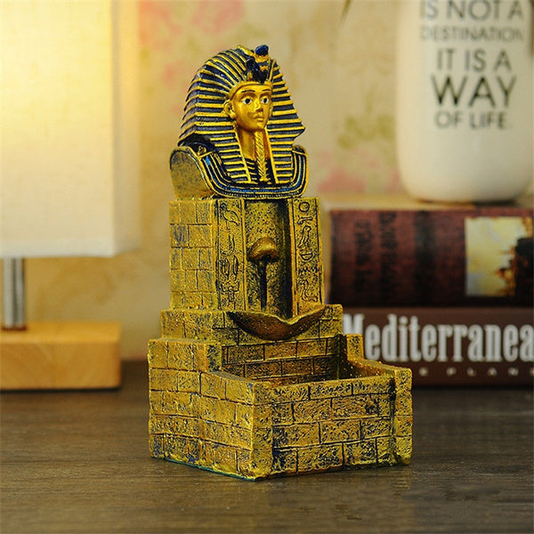 EGYPTIAN TEMPLE BACKFLOW BURNER