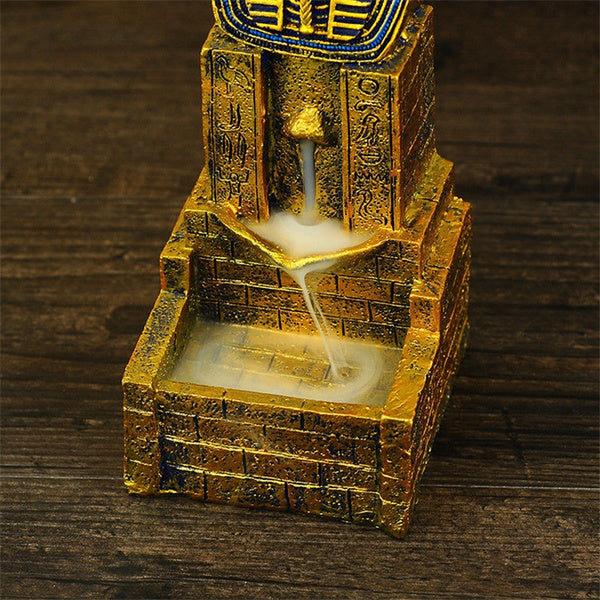 EGYPTIAN TEMPLE BACKFLOW BURNER