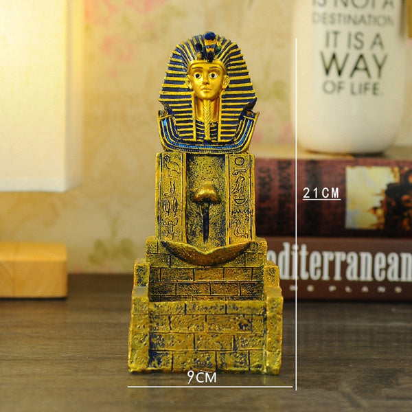 EGYPTIAN TEMPLE BACKFLOW BURNER