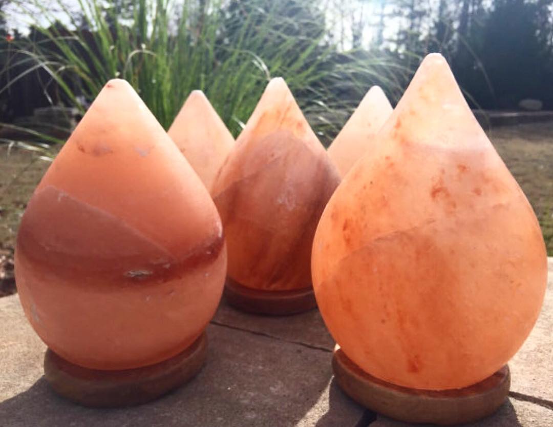 Teardrop clearance salt lamp