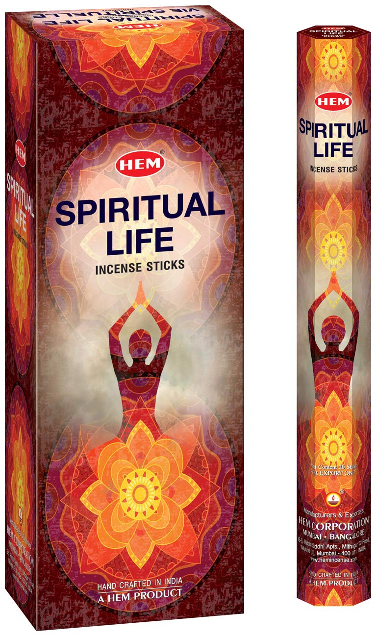 HEM Hexa Spiritual Life Incense Scents 120 Sticks