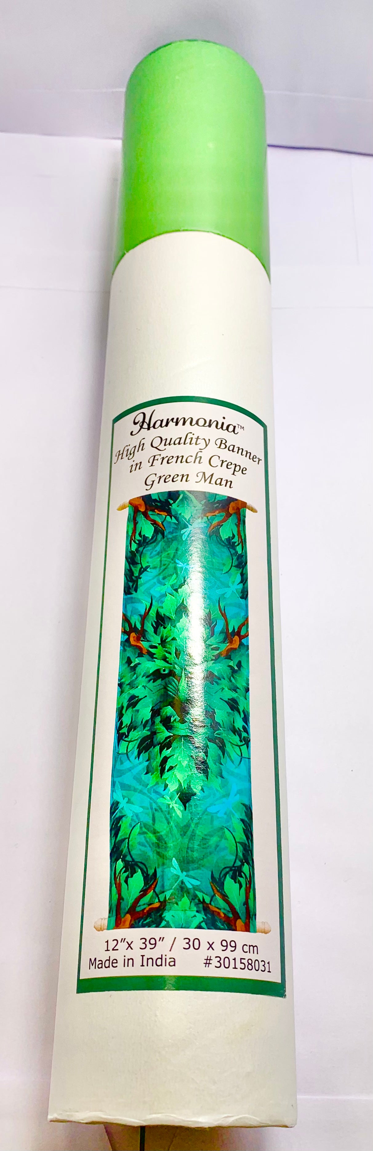 Spirit of the Forest Wall Hanging Art Banner Print on French Crepe