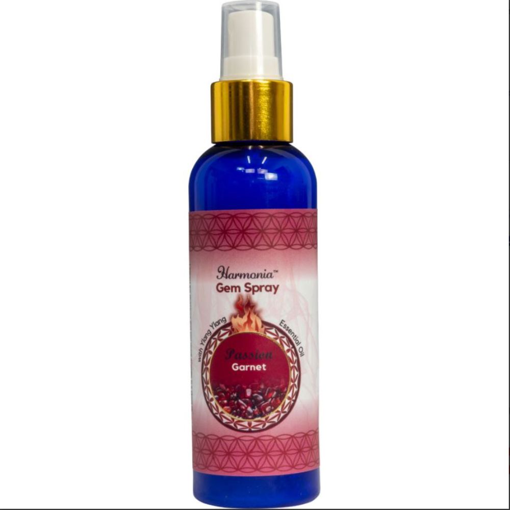 Harmonia Gem Spray Passion Garnet Ylang Ylang Essential Oil