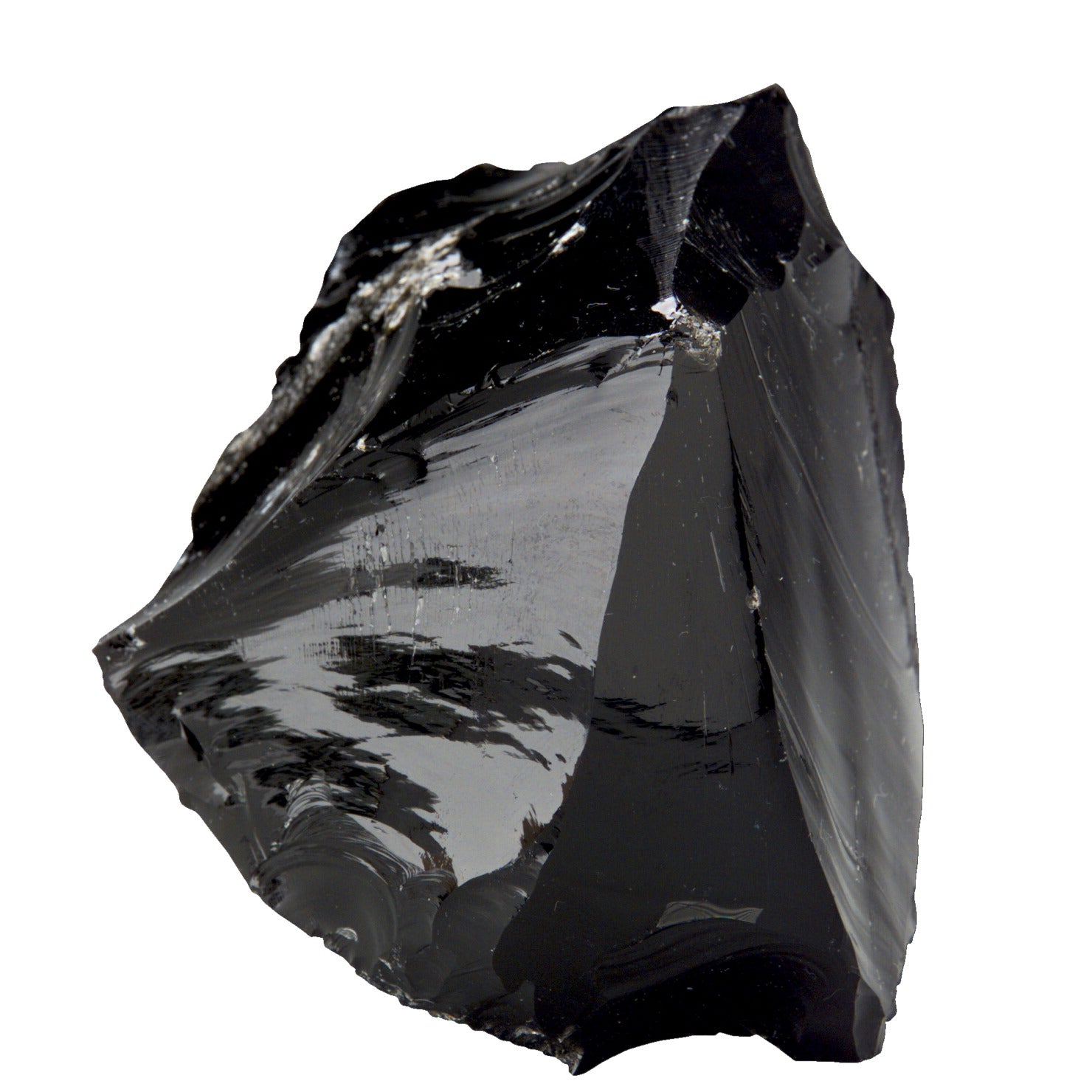 Obsidian Crystal Rough Stone Energy Healing Meditation 5 pieces