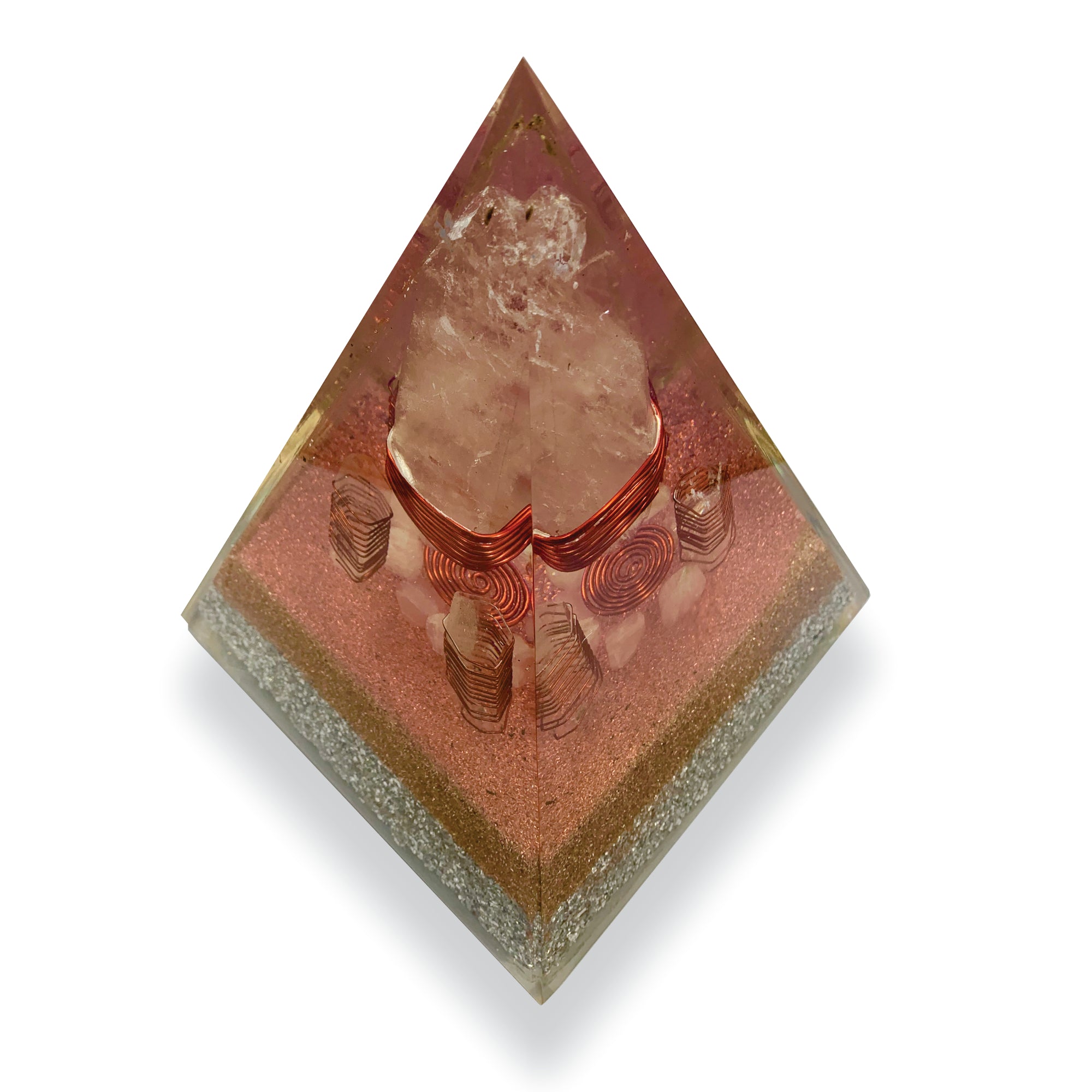 Athena Starship Mega Orgonite Pyramid