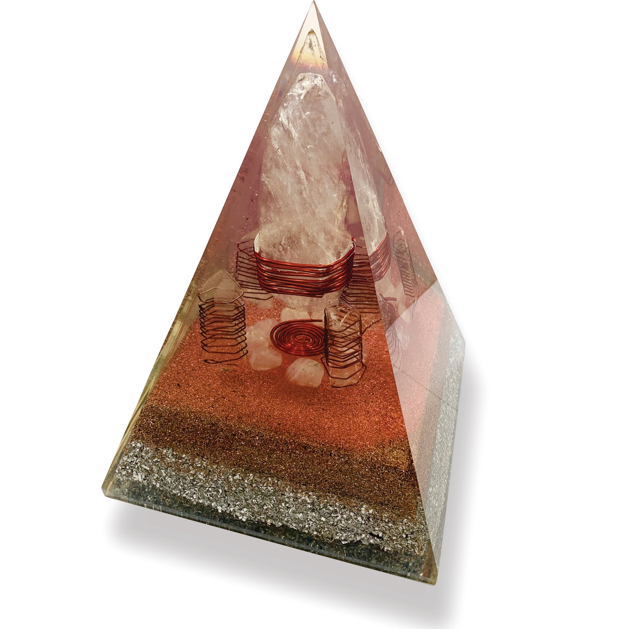 Athena Starship Mega Orgonite Pyramid