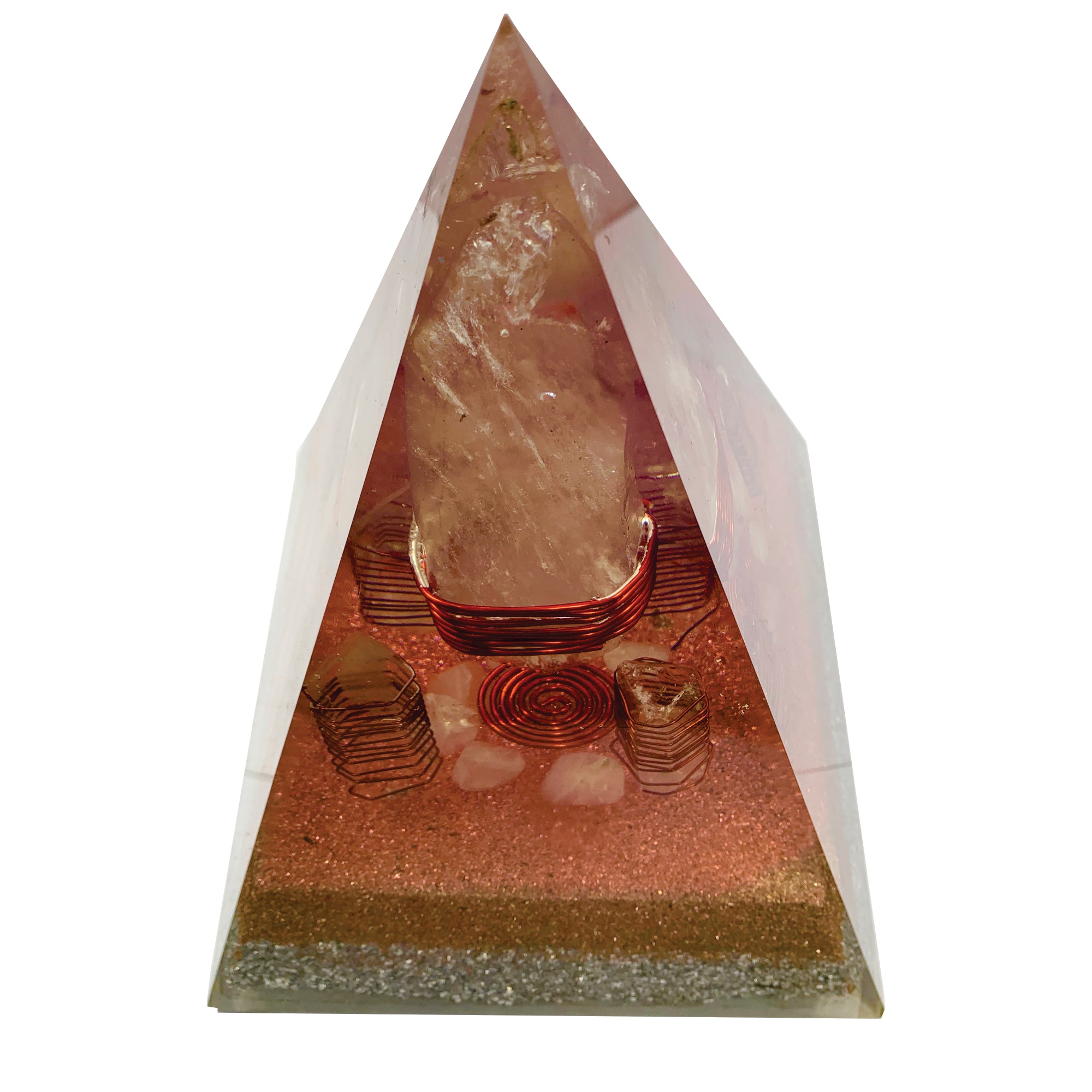 Athena Starship Mega Orgonite Pyramid