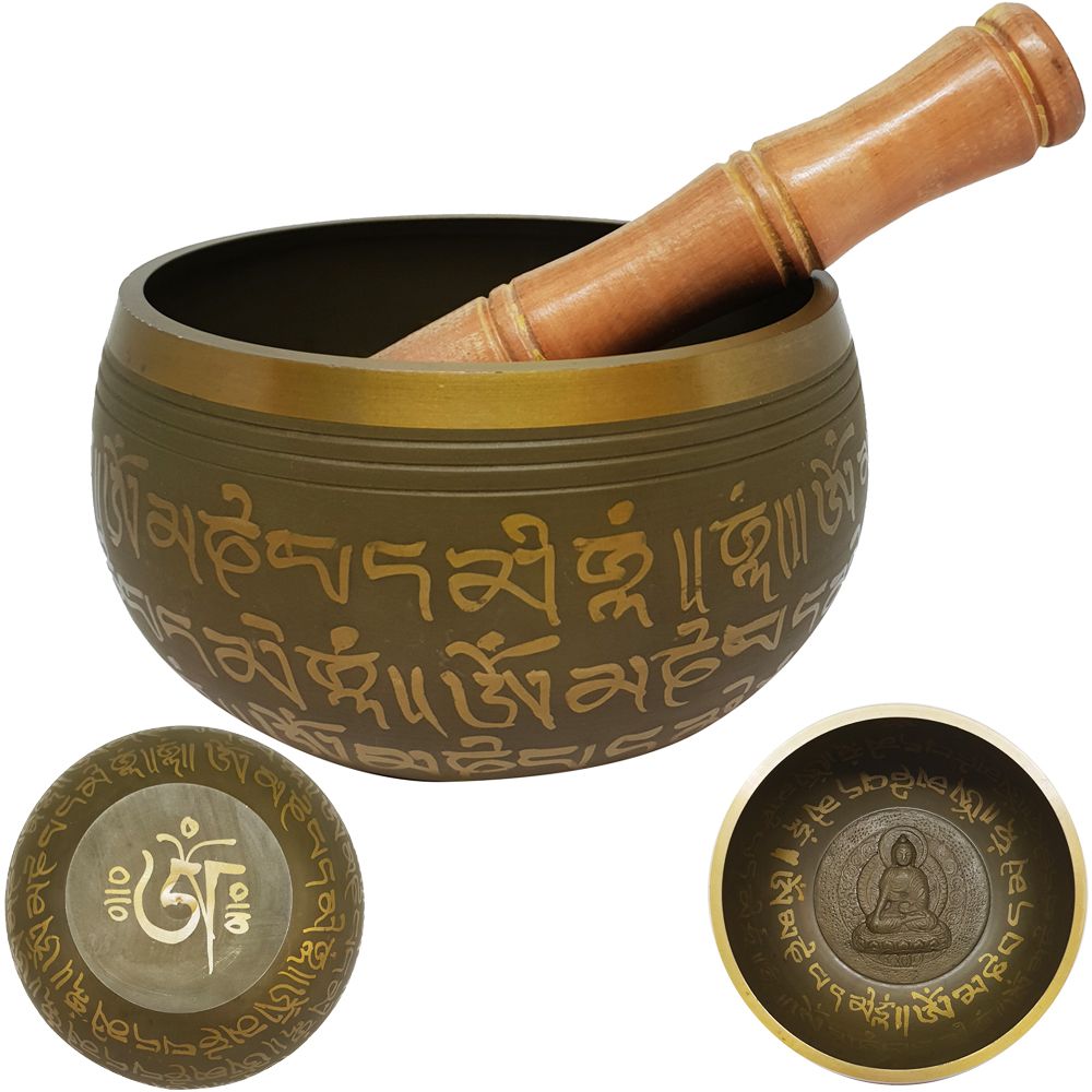 Buddha Singing Bowl 12x8 cm