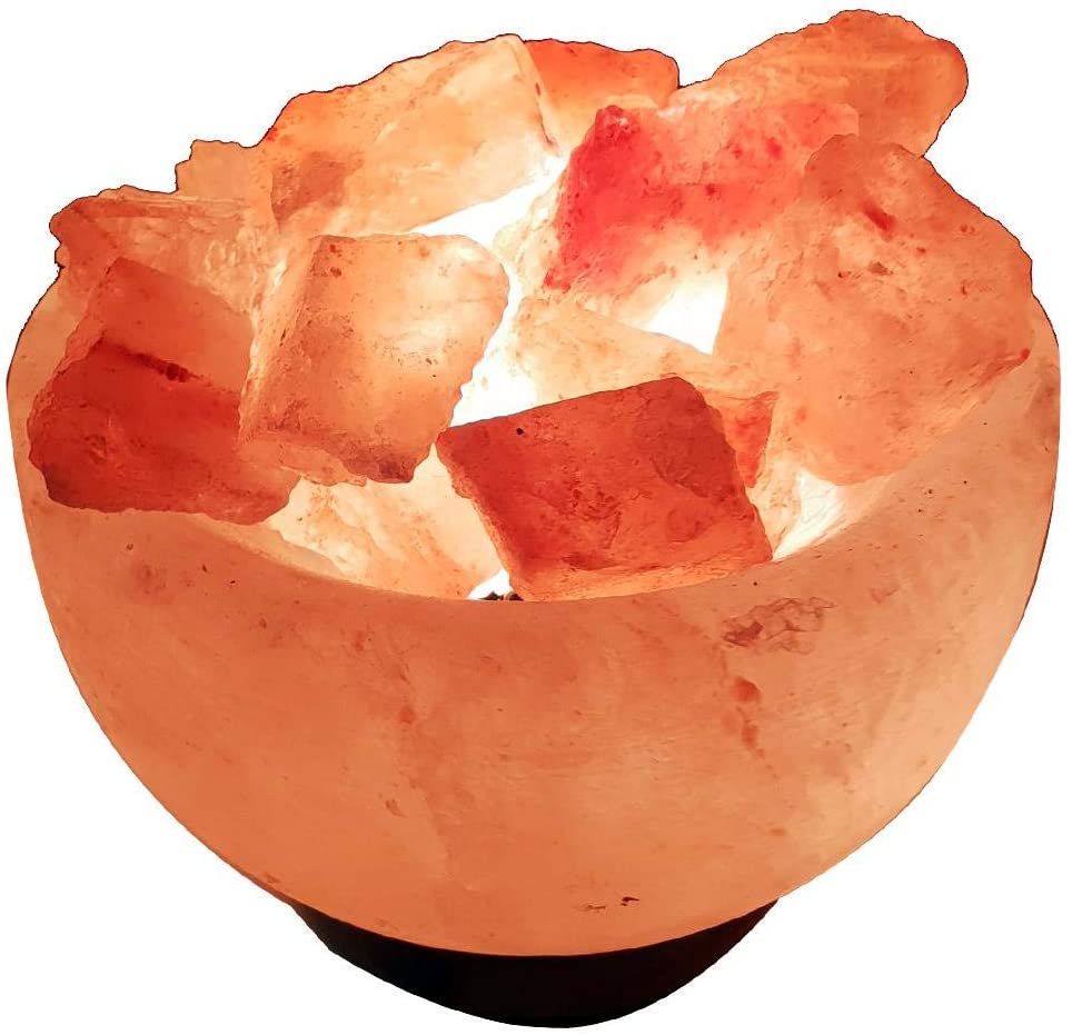 Himalayan Salt Lamp Chunks Fire Bowl Himalayan Natural