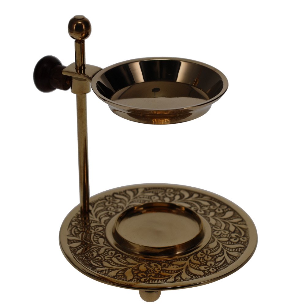 Brass Tealight Resin Insence Burner