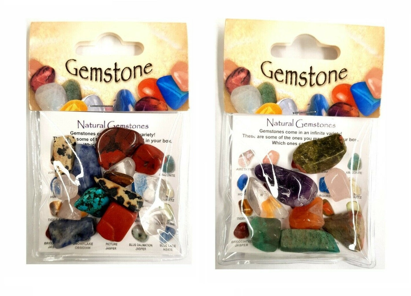 Mixed Crystals Gemstones Stone Bulk Crystals Stones Samples 25 Pack