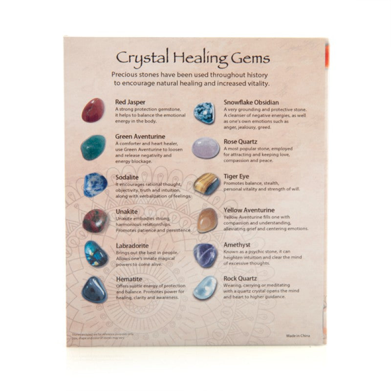 Crystal Healing Wellness Kit