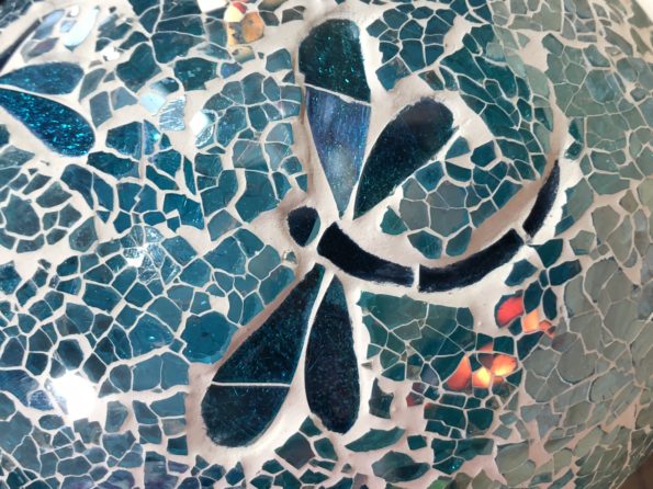 Dragonfly Glass Mosaic Diffuser Large