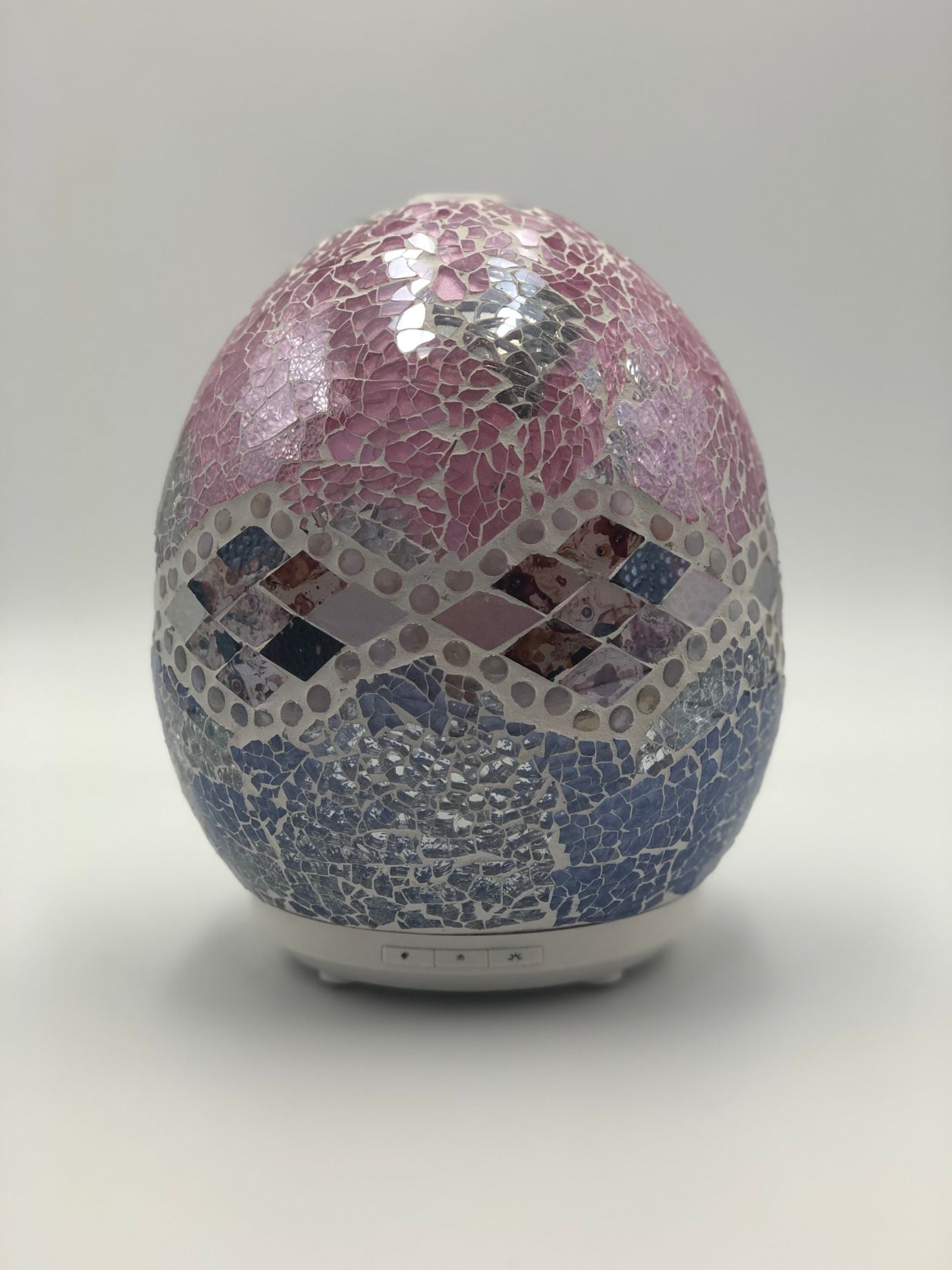 Pink Aztec Glass Mosaic Diffuser Large