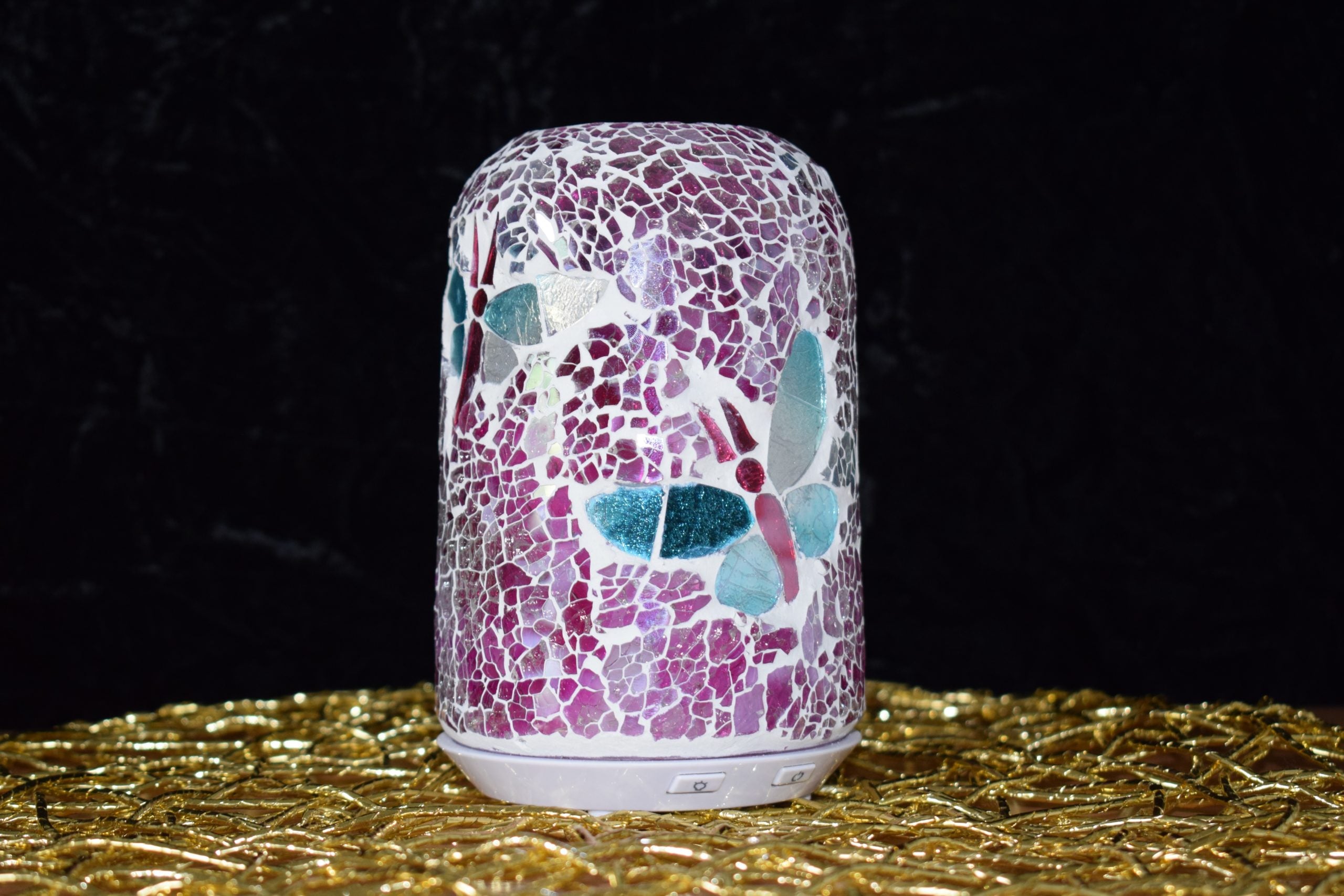 Butterfly Glass Mosaic Diffuser Small