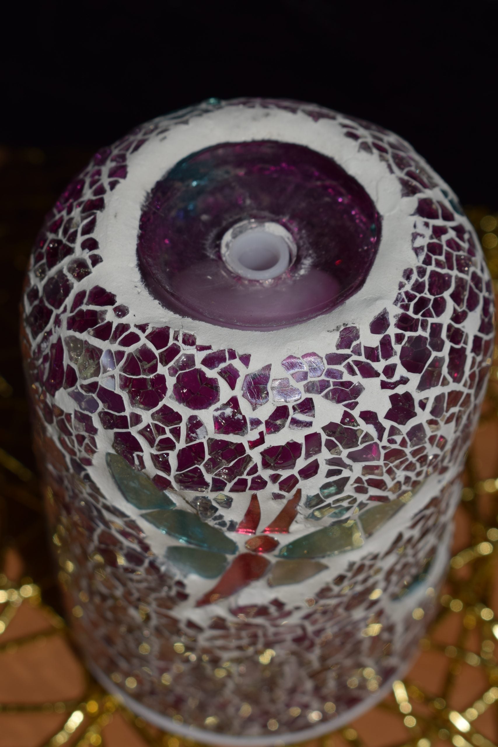 Butterfly Glass Mosaic Diffuser Small