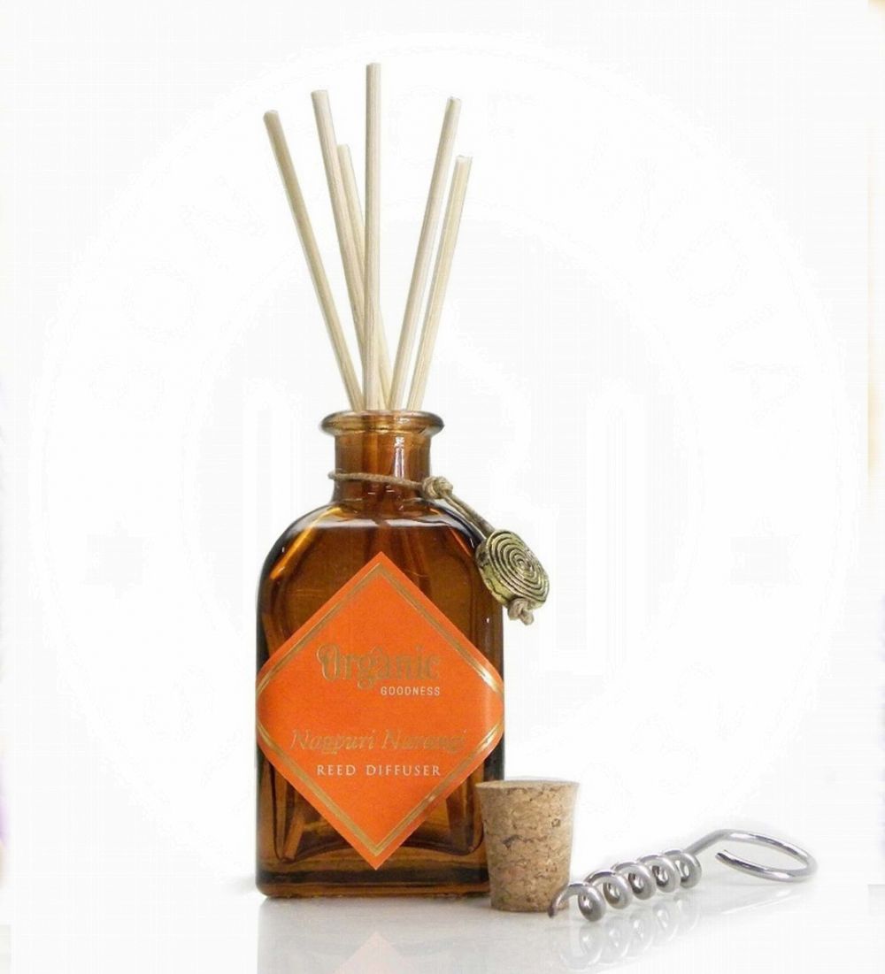 Organic Goodness Orange Reed Diffuser 100ml – Crystal Wonderland