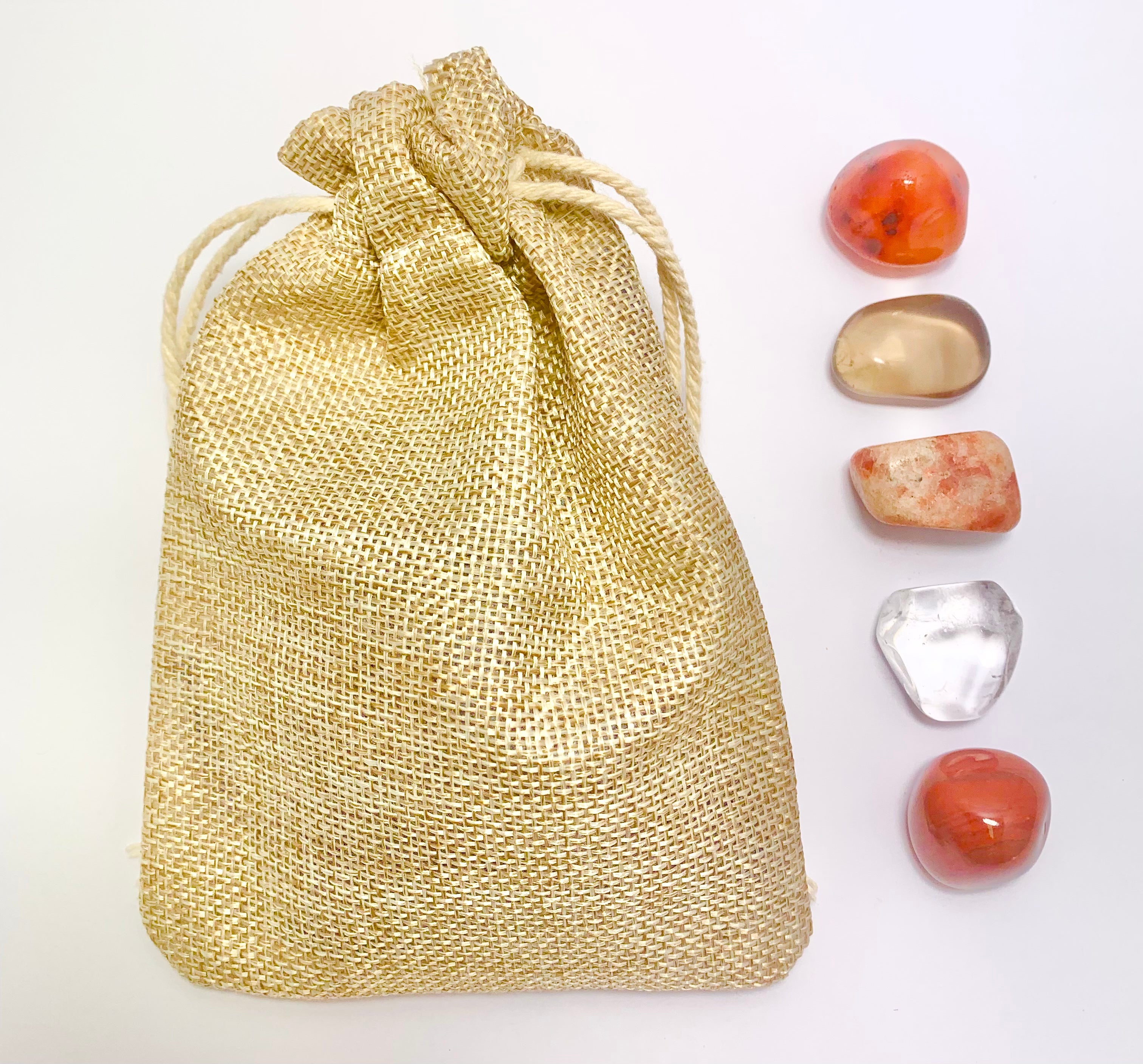 Empowerment & Connection Crystal Tumbled Gift Set