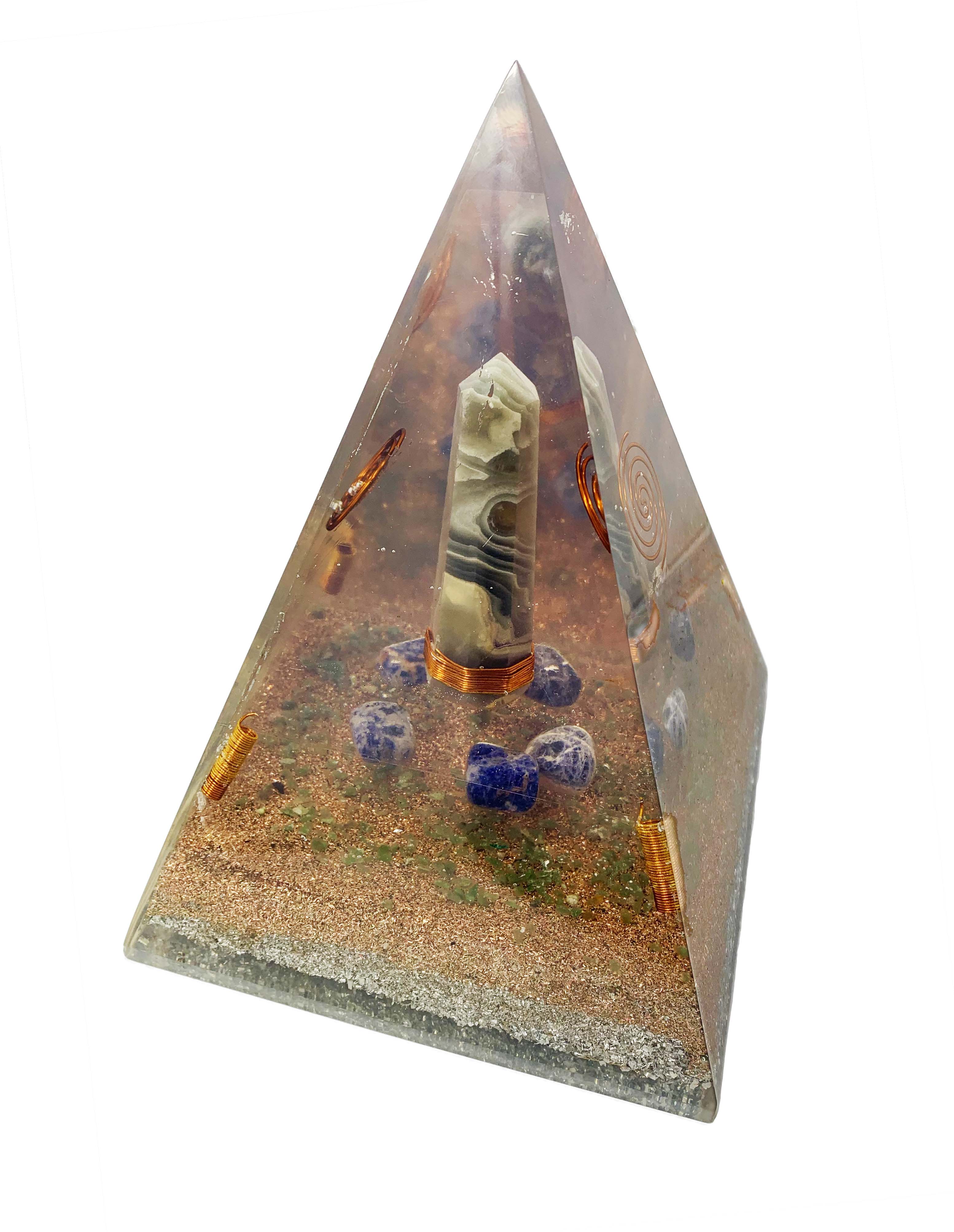 Empire of Atlantis Mega Orgonite Pyramid