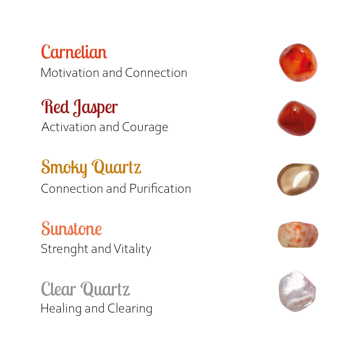 Empowerment & Connection Crystal Tumbled Gift Set