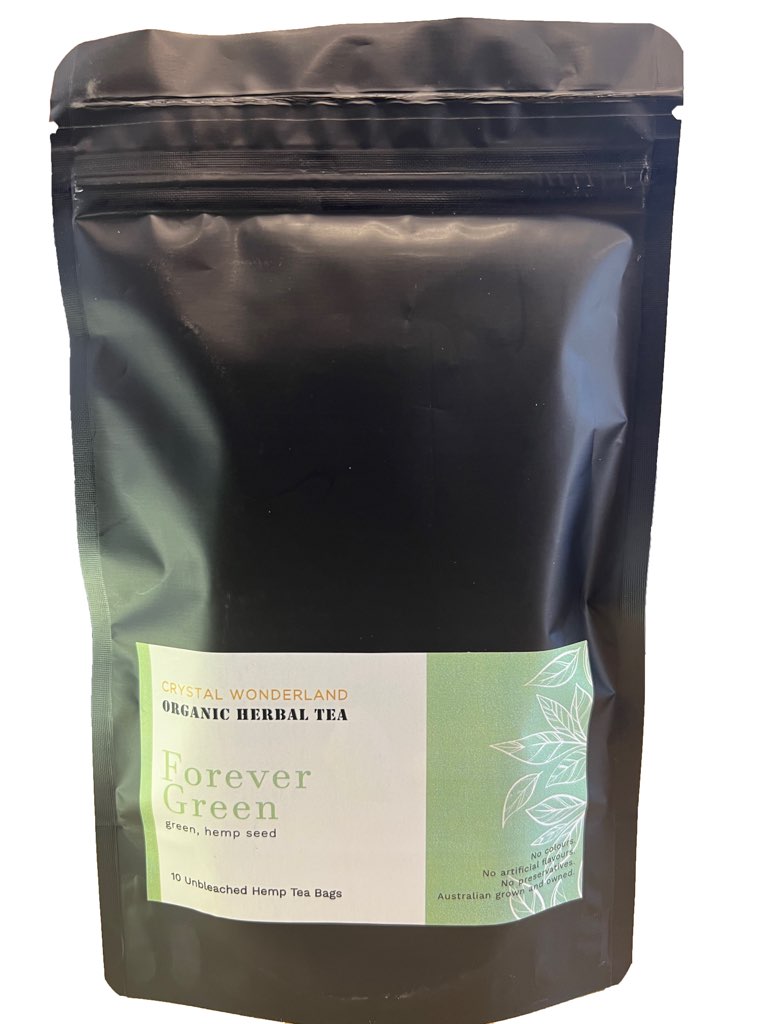 Crystal Wonderland Organic Herbal Tea - Forever Green
