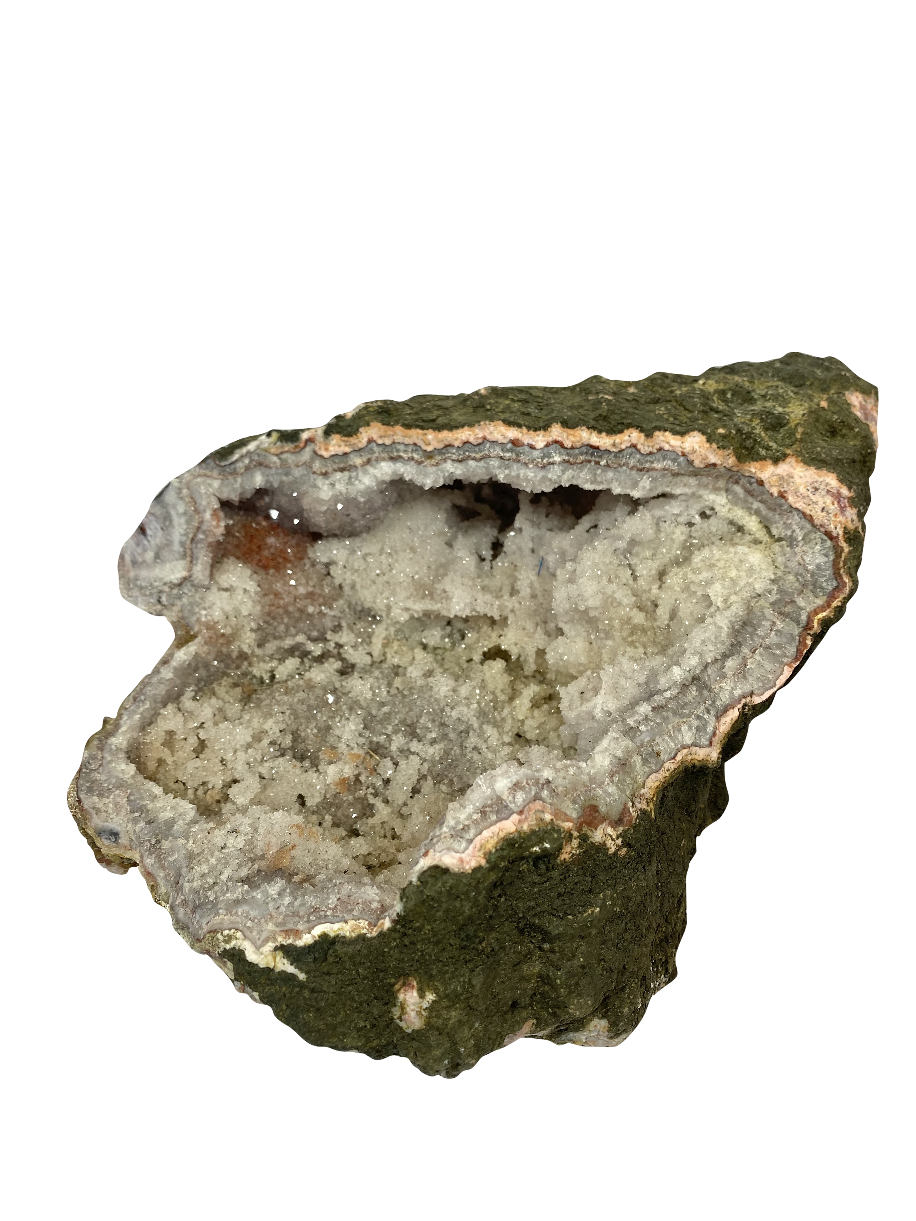 Pink Amethyst Crystal Geode Cave B 3.4KG