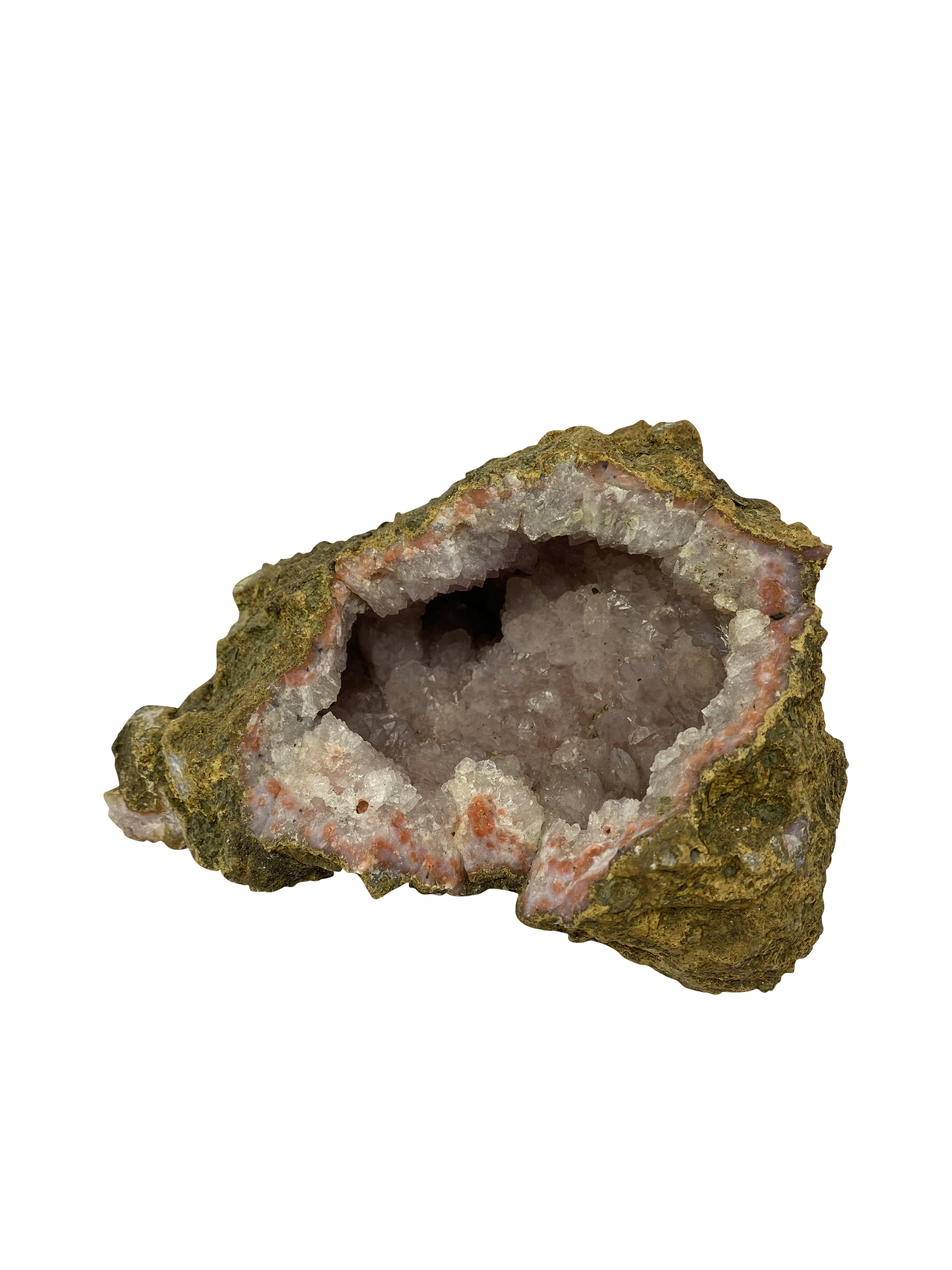 Pink Amethyst Crystal Geode Cave A 1.9KG