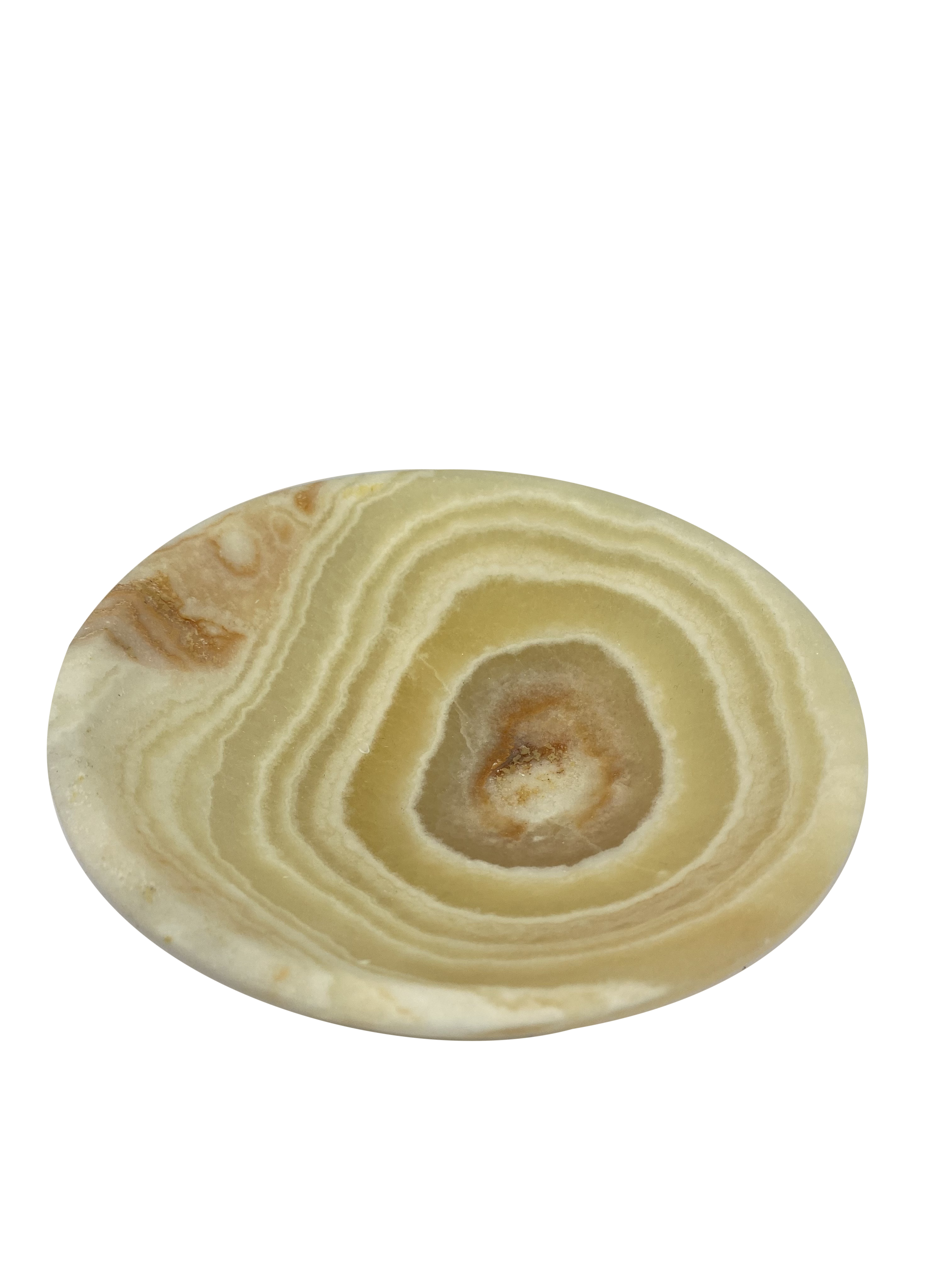 Aragonite Round Plate Crystals and Jewelry Holder Bowl