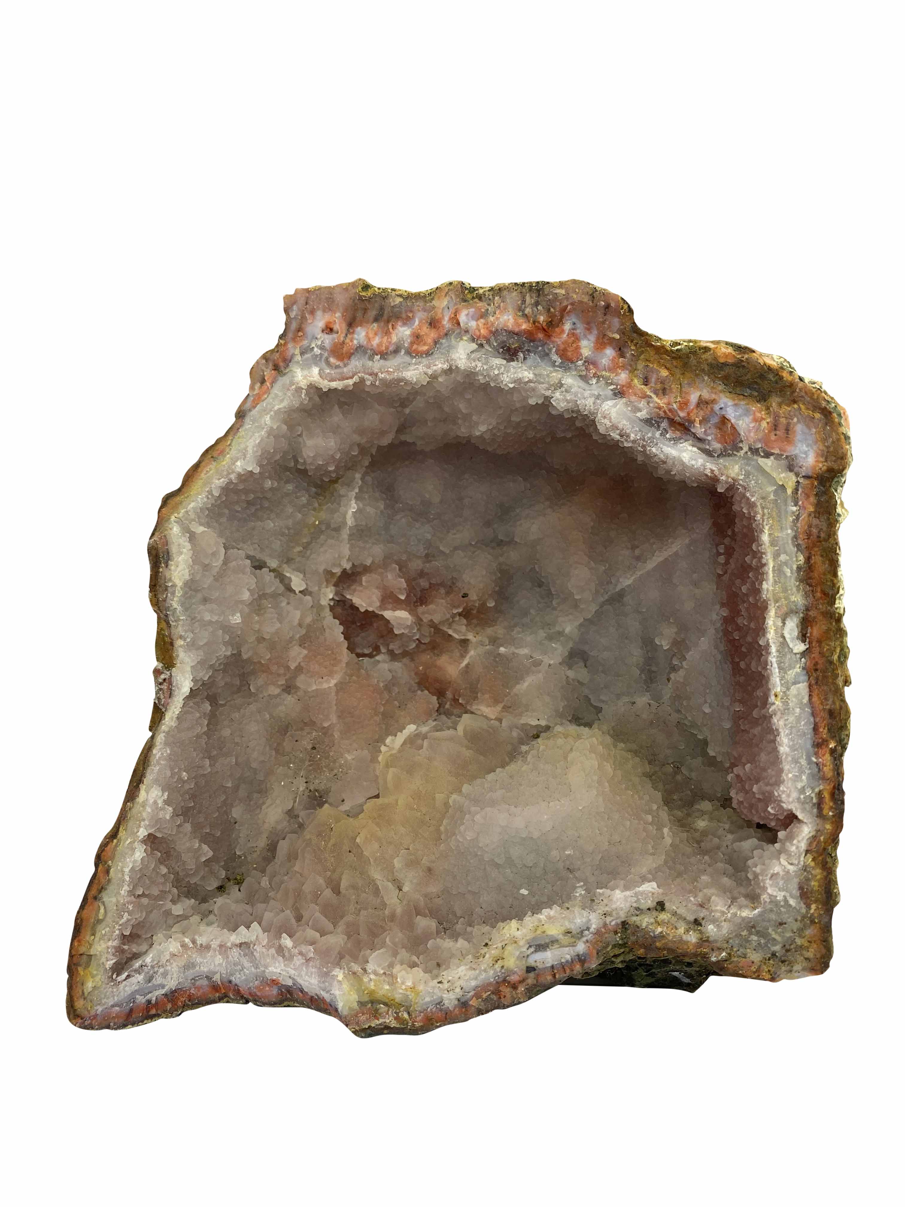 Pink Amethyst Crystal Geode Cave E 1.5KG